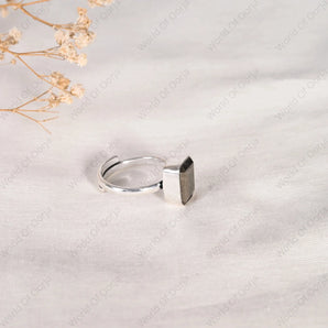 Polished Pyrite Ring - WorldOfOorja
