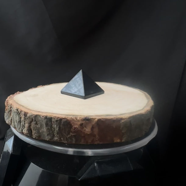 Video of Black Tourmaline Pyramid