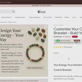 how to customise your crystal bracelet