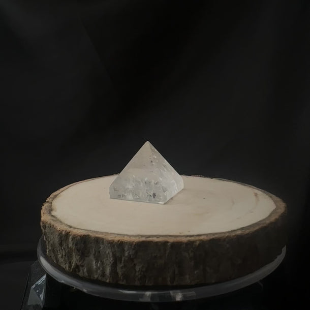Clear Quartz Pyramid Video