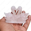 Rose Quartz Swan- Love Pair