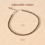 Pyrite Anklet – Natural AAA Grade Pyrite Stones
