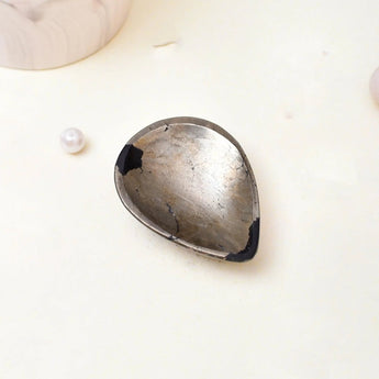 Pyrite Crystal Diya - WorldOfOorja