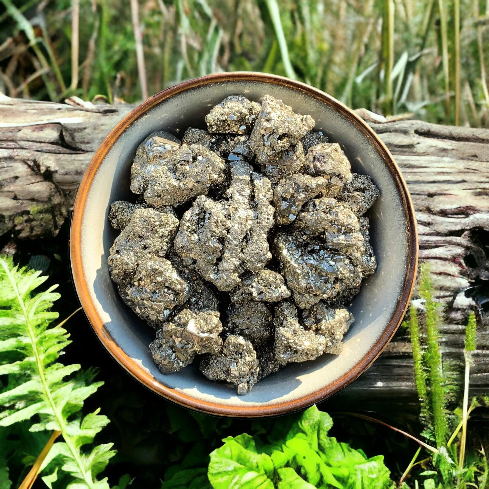 Pyrite Raw Cluster - WorldOfOorja