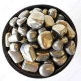 Pyrite Tumble Stones - WorldOfOorja