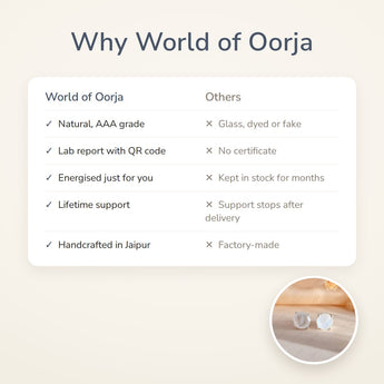 Why World of Oorja – Rainbow Moonstone Studs