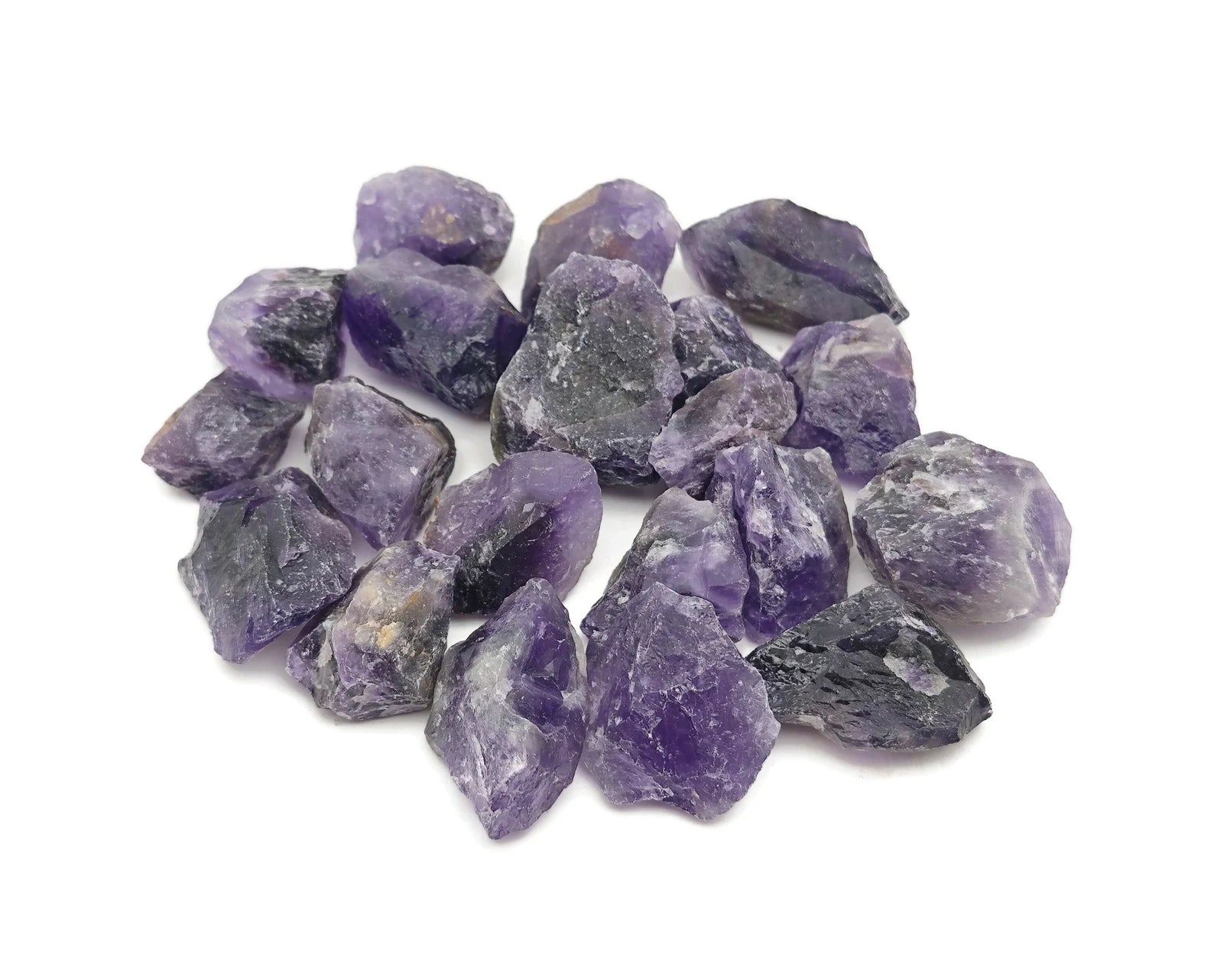 Raw Amethyst Crystal Cluster - WorldOfOorja