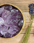 Raw Amethyst Crystal Cluster - WorldOfOorja