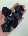 Raw Black Tourmaline Cluster - WorldOfOorja