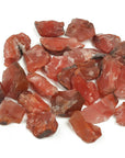 Raw Carnelian Cluster - WorldOfOorja