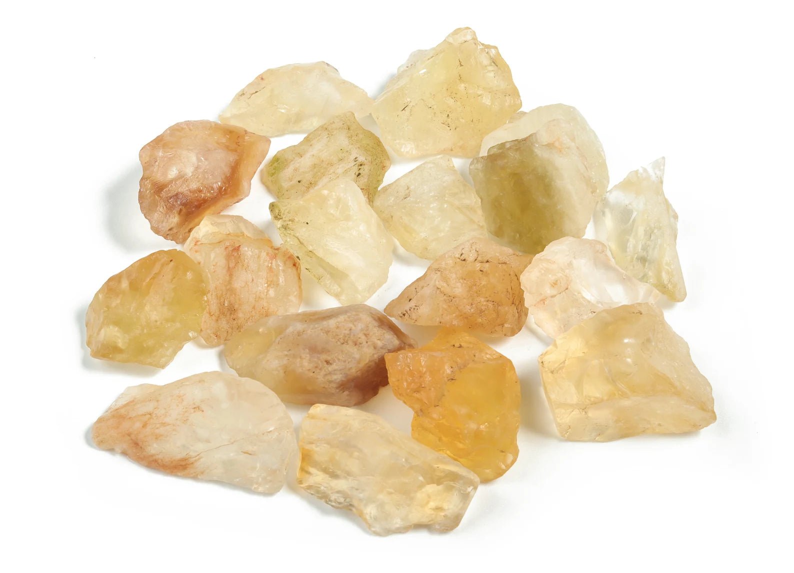 Raw Citrine Crystal Cluster - WorldOfOorja