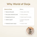 Why World of Oorja – Raw Pyrite Cluster Keychain