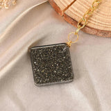 Raw Pyrite Money Attraction Keychain - WorldOfOorja