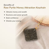 Benefits of Raw Pyrite Money Attraction Keychain – World of Oorja
