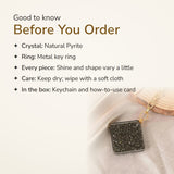 Raw Pyrite Money Attraction Keychain – good to know before you order