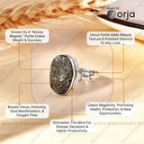 Raw Pyrite Ring - WorldOfOorja