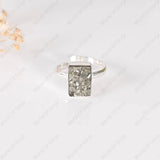 Raw Pyrite Ring - WorldOfOorja