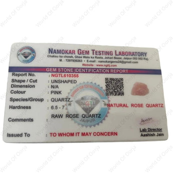 Raw Rose Quartz Cluster - WorldOfOorja