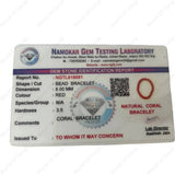 Red Coral Bracelet (Moonga) - WorldOfOorja