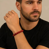 Red Coral Bracelet (Moonga) - WorldOfOorja