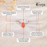 Red Coral (moonga) Ring - WorldOfOorja