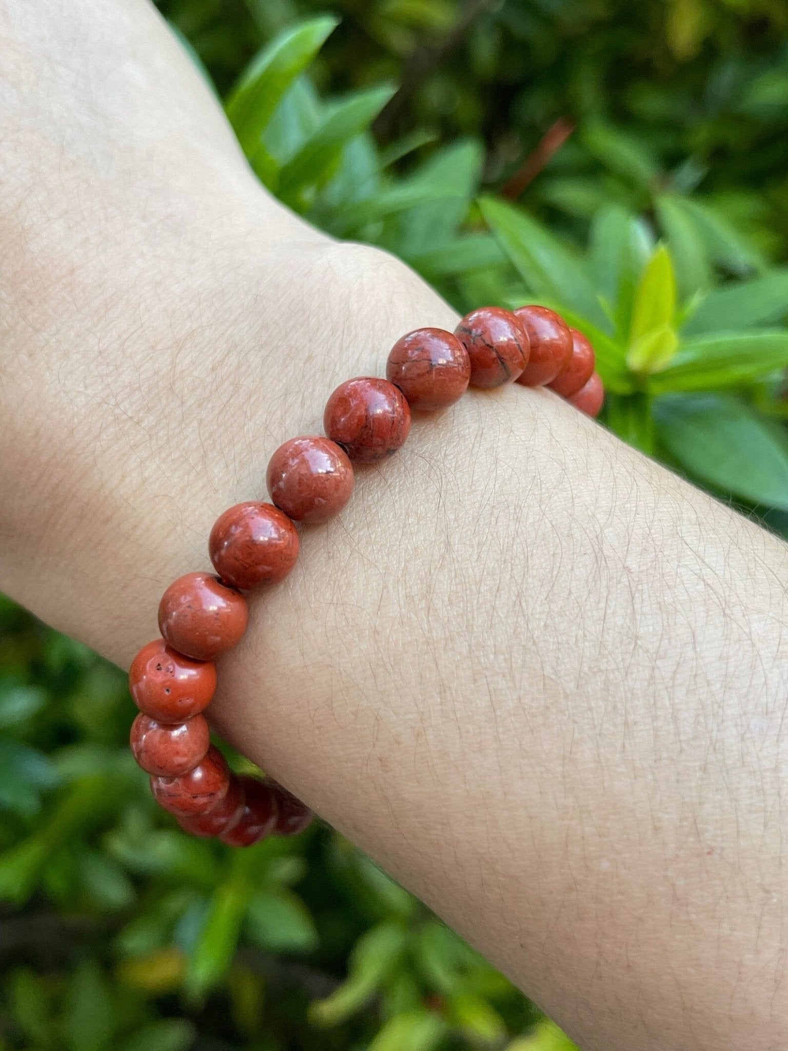 Red Jasper Bracelet - WorldOfOorja