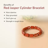 Benefits of Red Jasper Cylinder Bracelet – World of Oorja