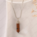 Red Jasper Pencil Pendant - WorldOfOorja
