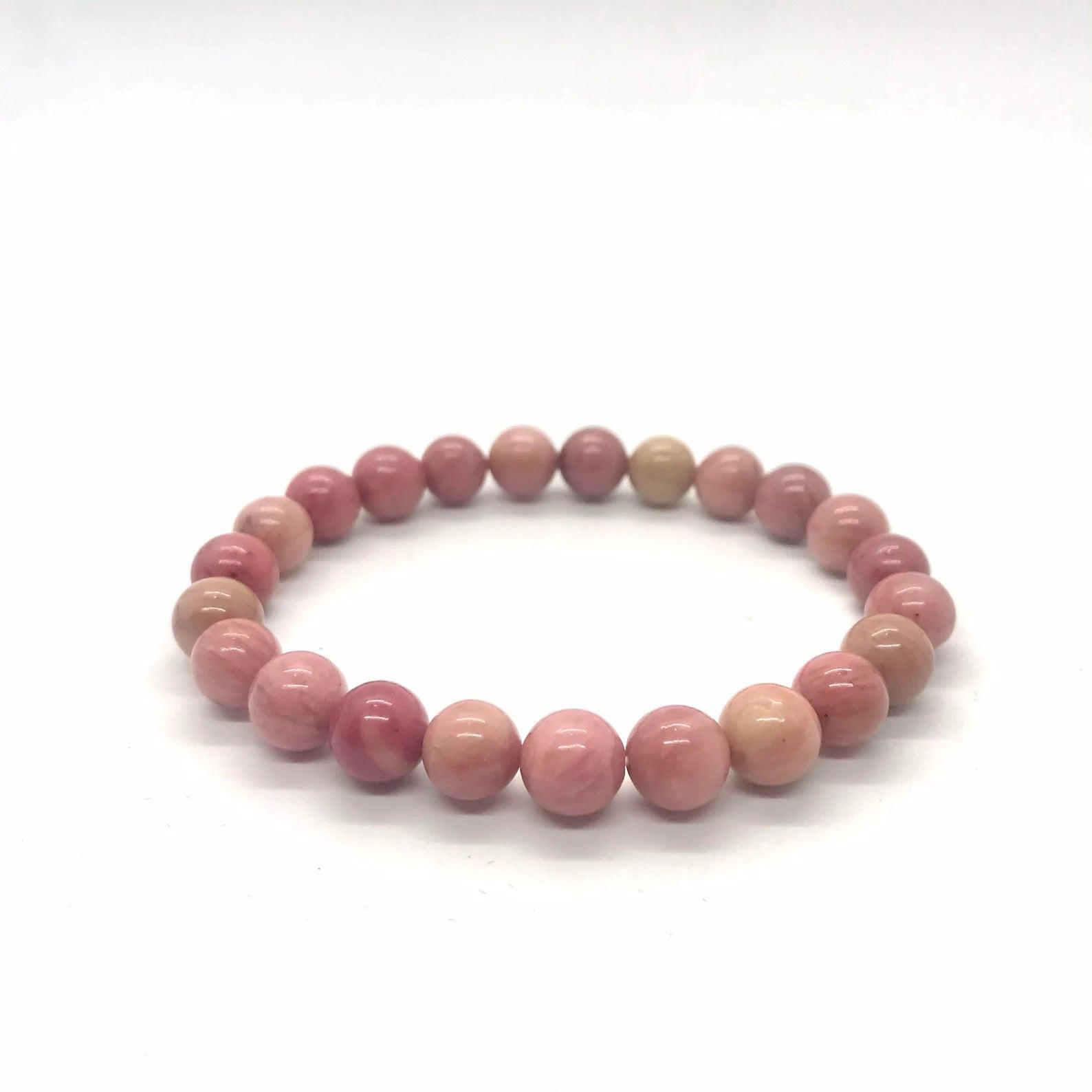 Rhodochrosite Bracelet - WorldOfOorja