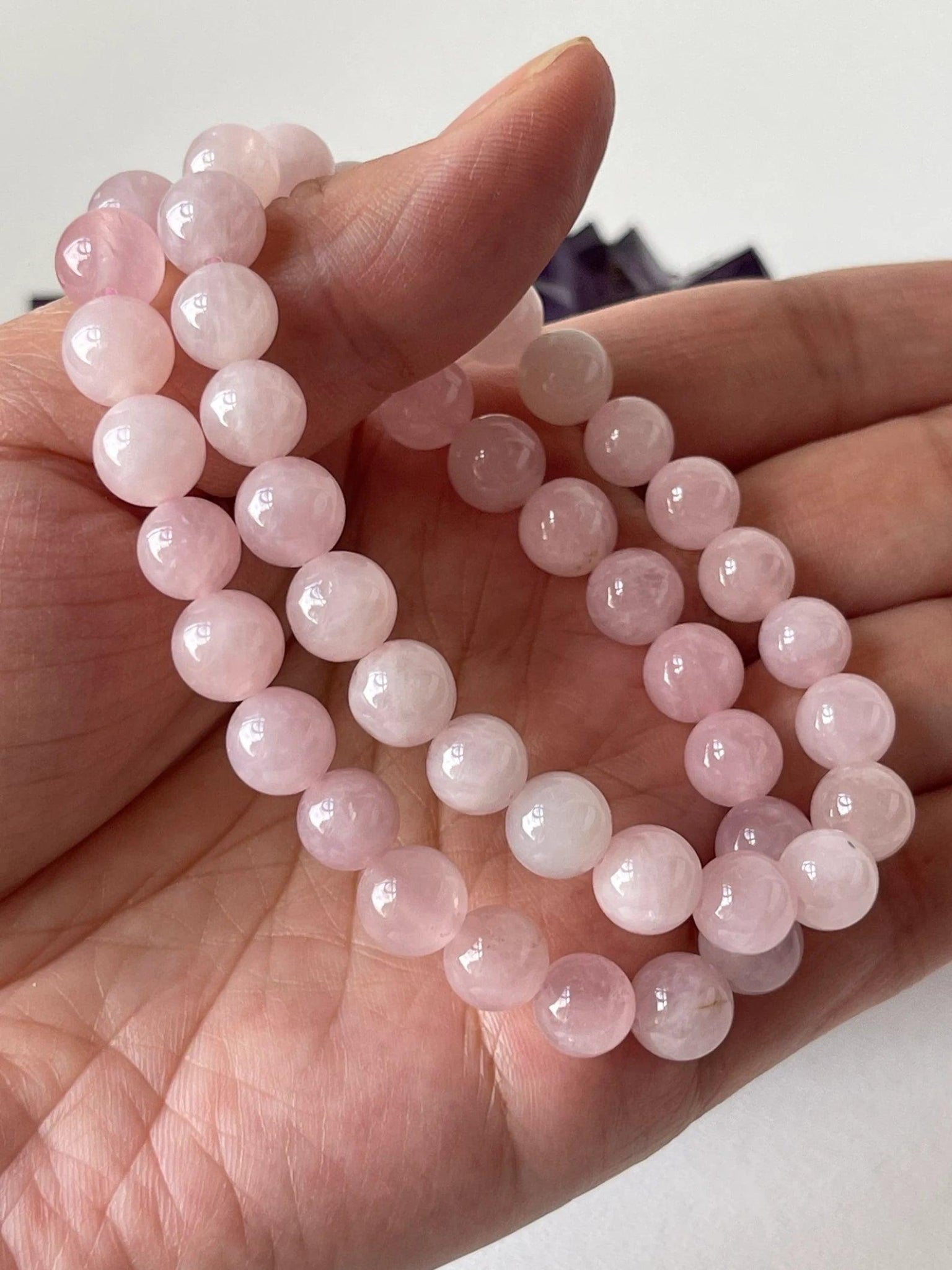 Rose Quartz Bracelet - WorldOfOorja