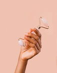 Rose Quartz Face Roller - WorldOfOorja