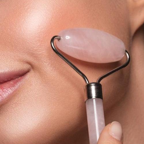 Rose Quartz Face Roller - WorldOfOorja