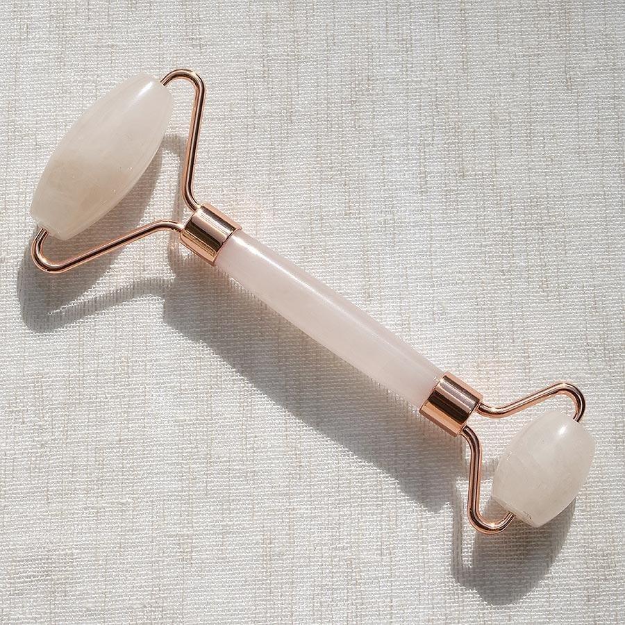 Rose Quartz Face Roller - WorldOfOorja