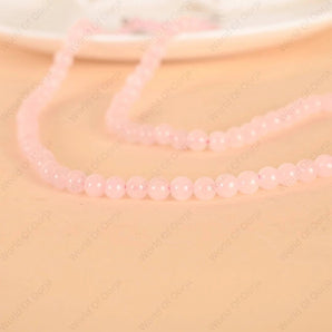 Rose Quartz Necklace - WorldOfOorja