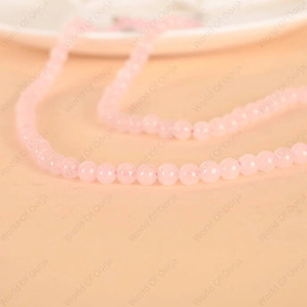 Rose Quartz Necklace - WorldOfOorja