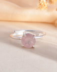 Rose Quartz Ring - WorldOfOorja