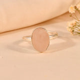 Rose Quartz Ring - WorldOfOorja