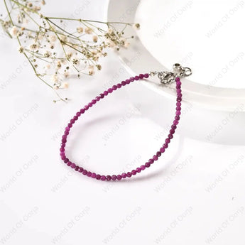 Ruby Anklet - WorldOfOorja