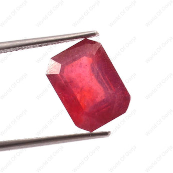 Ruby (Manik) (10 Carat, 10.9 Ratti) - WorldOfOorja
