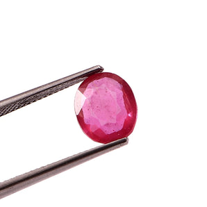 Ruby (Manik) (3.53 Carat, 3.84 Ratti) - WorldOfOorja
