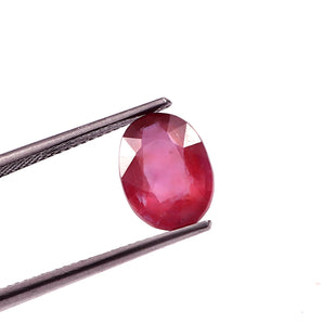 Ruby (Manik) (4.08 Carat, 4.44 Ratti) - WorldOfOorja
