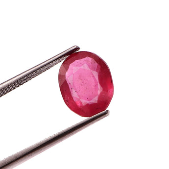 Ruby (Manik) (4.52 Carat, 4.92 Ratti) - WorldOfOorja