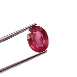 Ruby (Manik) (5.67 Carat, 6.18 Ratti) - WorldOfOorja
