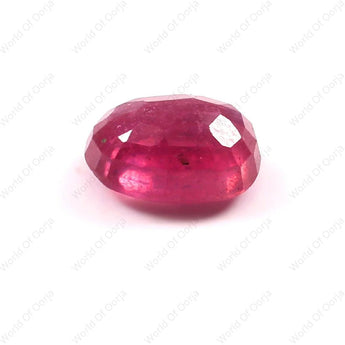 Ruby (Manik) (5.70 Carat, 6.21 Ratti) - WorldOfOorja