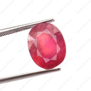 Ruby (Manik) (9.45 Carat, 10.3 Ratti) - WorldOfOorja
