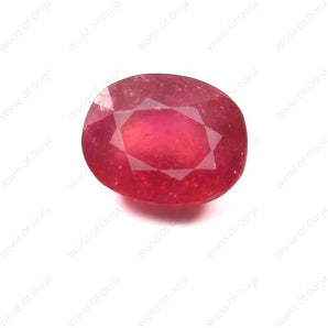 Ruby (Manik) (9.45 Carat, 10.3 Ratti) - WorldOfOorja