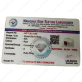 Ruby (manik) Ring - WorldOfOorja