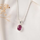 Ruby (manik) Pendant – Passion, Vitality & Confidence – World of Oorja