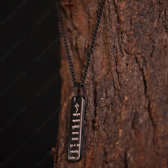 Sacred Ganpati Shlok Pendant - WorldOfOorja