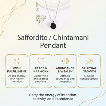 Saffordite / Chintamani Pendant - WorldOfOorja